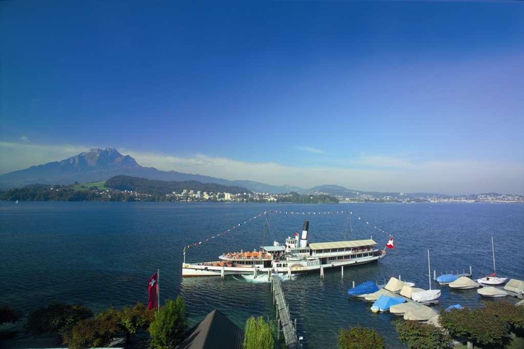 Hermitage Lake Lucerne - Beach Club & Lifestyle Hotel Экстерьер фото